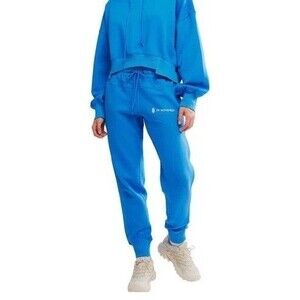 ❤️Free People FP Movement Graphic Printed Jogger Pants Smocked Pull-On S 286713